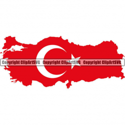 Turkey Turkish Eurasia Western Asia Country World National Nation Flag Map  Logo Art .JPG .PNG Clipart Clip Art Design Graphic Download