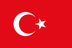 Turkey flag clipart - country flags
