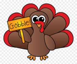 Gobble Up Donations Wanted - Draw A Cute Turkey Clipart ...