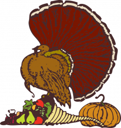 Public Domain Clip Art Image | turkey and harvest | ID ...