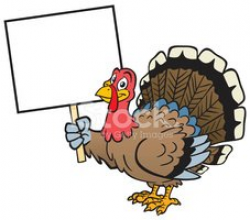 Turkey Holding Sign stock vectors - Clipart.me
