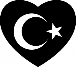 Heart Flag Of Turkey Svg Png Icon Free Download (#34044 ...
