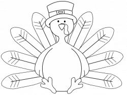 Turkey Outline Drawing at GetDrawings.com | Free for personal use ...