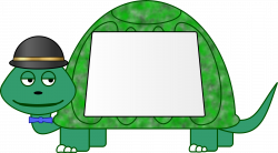 Clipart - Turtle Sign