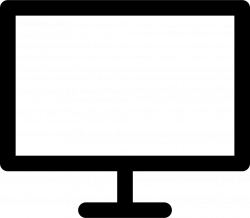 Tv Monitor Svg Png Icon Free Download (#80527) - OnlineWebFonts.COM