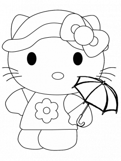 Hello Kitty Coloring Page Tv Series Coloring Page | PicGifs.com