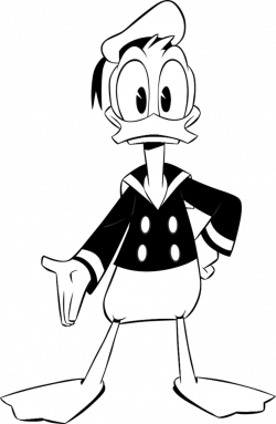 Image - Donald Duck Coloring Page.png | Ducktales 2017 Wiki | FANDOM ...
