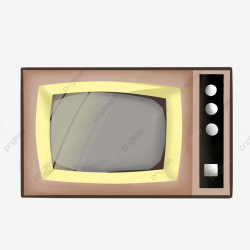 Tv Electricity Hand Drawn Tv Colour Television, Black And ...