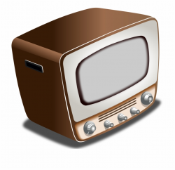 Television Clipart 1950s Tv - Crt Tv Clipart Free PNG Images ...