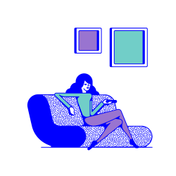 Television Flat design Clip art - Flat and girls sofa watching TV ...