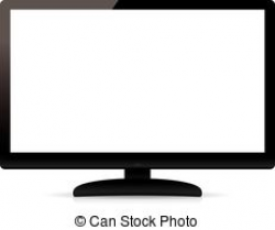 modern blank flat screen tv | Clipart Panda - Free Clipart ...