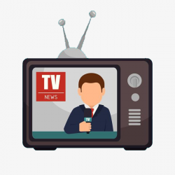 Tv news clipart 7 » Clipart Station