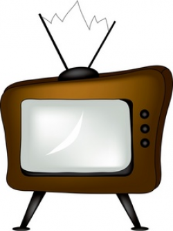 Old Time Tv Clipart