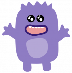 Public Domain Clip Art Image | Purple Monster | ID: 13929677414169 ...