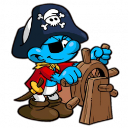 Pirate Smurf | Smurfs | Pinterest | Smurfs
