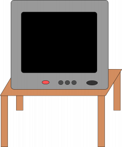 Clipart - TV set 1