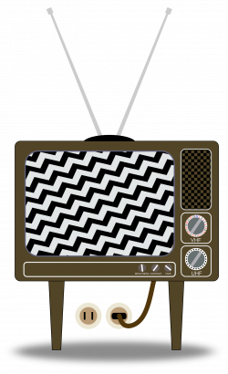 Clipart - Static on TV