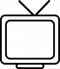 TV Monitor Outline Svg Png Icon Free Download (#18102 ...