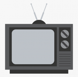 Old Television - Transparent Background Television Clip Art ...