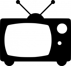 Television Old Tv Broadcast Svg Png Icon Free Download (#537238 ...