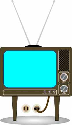 Clipart - old tv set