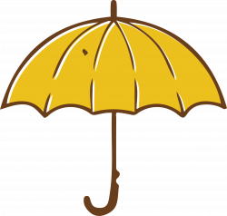 Umbrella Yellow Clip art - Yellow umbrella 2998*2862 transprent Png ...