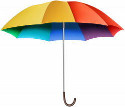 Rainbow Umbrella Transparent Clip Art Image | Gallery Yopriceville ...