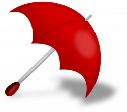 Umbrella | Free Stock Photo | Illustration of a red umbrella | # 15476