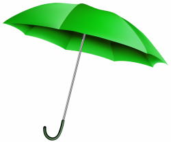 Green Umbrella Transparent PNG Clip Art Image | Gallery ...