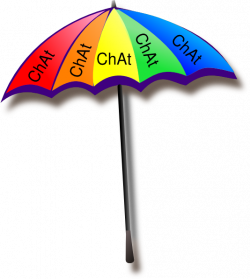 Chat - Umbrella Clip Art at Clker.com - vector clip art online ...