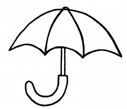 28+ Collection of Umbrella Outline Drawing | High quality, free ...