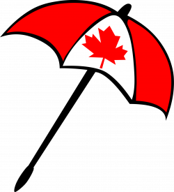 Clipart - Umbrella - Canada