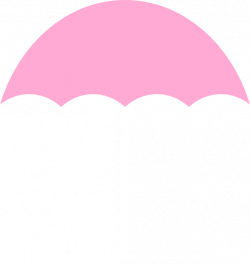 Umbrella Light Pink Clip Art at Clker.com - vector clip art online ...