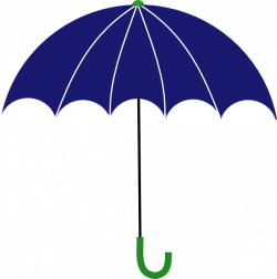 Blue And Green Umbrella Clip Art at Clker.com - vector clip art ...