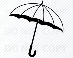Umbrella SVG File for cricut, Umbrella Vector Images Clipart- file for  Silhouette - Eps, Png ,Dxf Clip Art Umbrella png - Umbrella svg