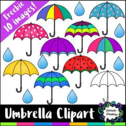 Free Umbrella Clipart Mini Bundle - 10 images! For ...