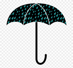 Umbrella Drawing Silhouette Clothing Document - Clip Art ...