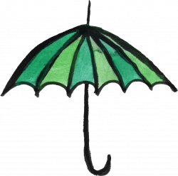 10 Watercolor Umbrella (PNG Transparent) | OnlyGFX.com
