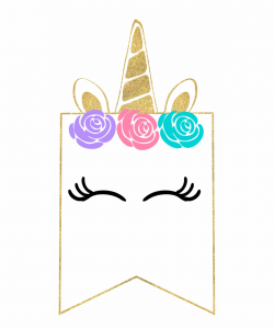 Free Printable Unicorn Decorations Party Banner - Free ...