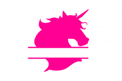 Unicorn Monogram SVG