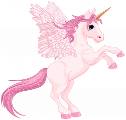 Cute Pink Pegasus PNG Clipart Image | Gallery Yopriceville - High ...