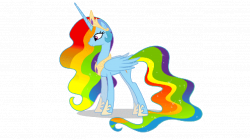Image - Princess Alicorn Rainbow Dash by artist-sanchezlev.gif | My ...