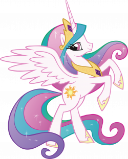 PRINCESS CELESTIA My Little Pony Decal Removable WALL STICKER Home ...