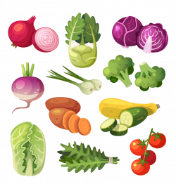 Vegetable Illustration - A bunch of green vegetables image 954*1000 ...