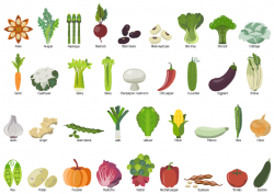 95+ Clip Art Vegetables | ClipartLook