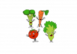 Health food Healthy diet Cartoon Clip art - Cartoon vegetables 1654 ...