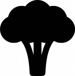 Broccoli Silhouette at GetDrawings.com | Free for personal use ...