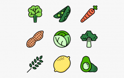 Garden Svg Vegetables - Vegetables Icon Png #1143648 - Free ...