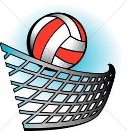 Volleyball in Color | Youth Program Clipart