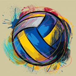 cool colored volleyball images - Google Search | Volleyball ...